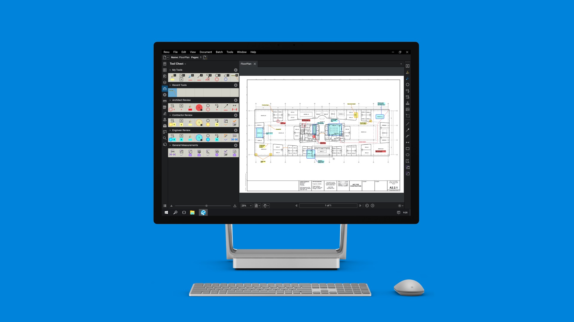 Bluebeam Revu 2018 Header